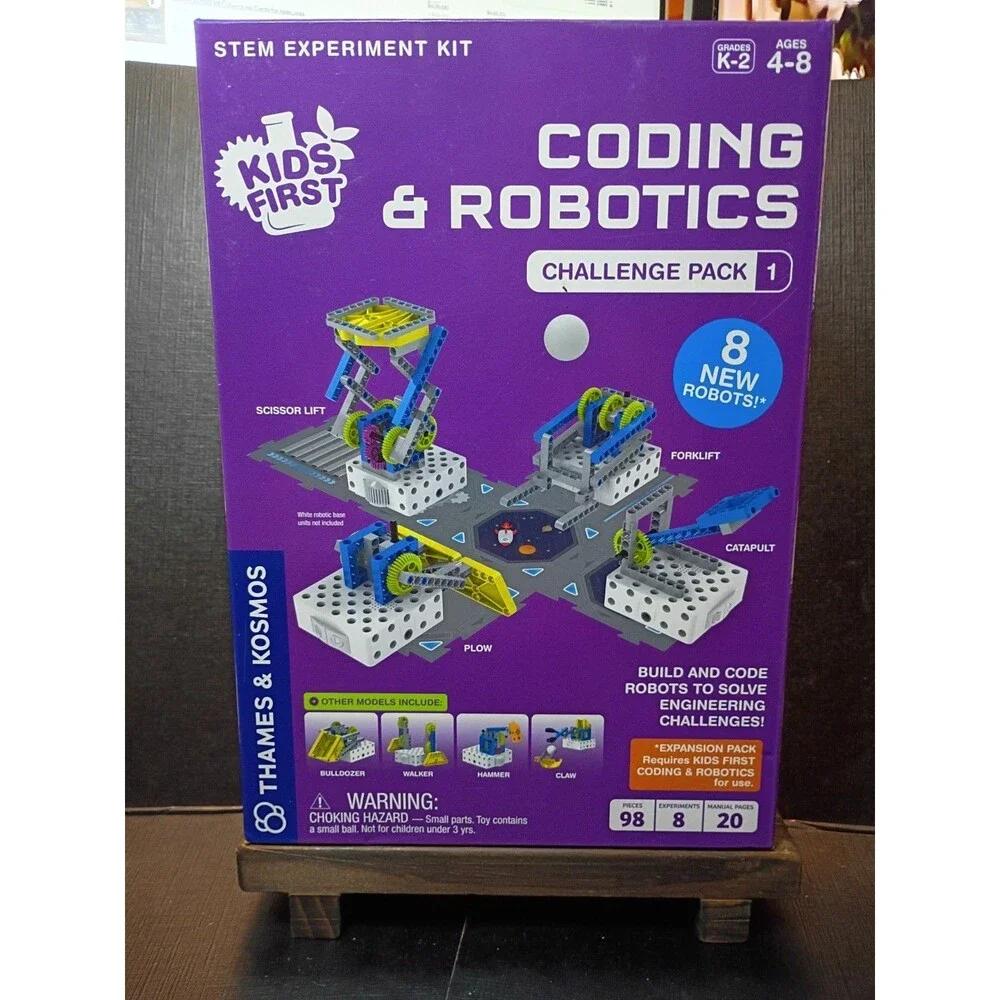 Kids First Coding & Robotics Challenge Pack 1 Thames & Kosmos New Sealed